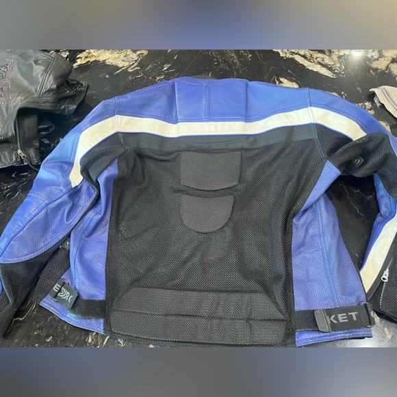 Joe Rocket Motorcycle Biker Racing Padded Heavy Duty Jacket and matching gloves - Picture 2 of 6